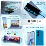 Motorola G96 5G – Powerful 5G Smartphone with Smooth Display & Long Battery - Image 2